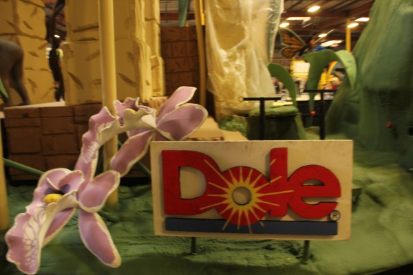 The Dole Rose Parade Float
