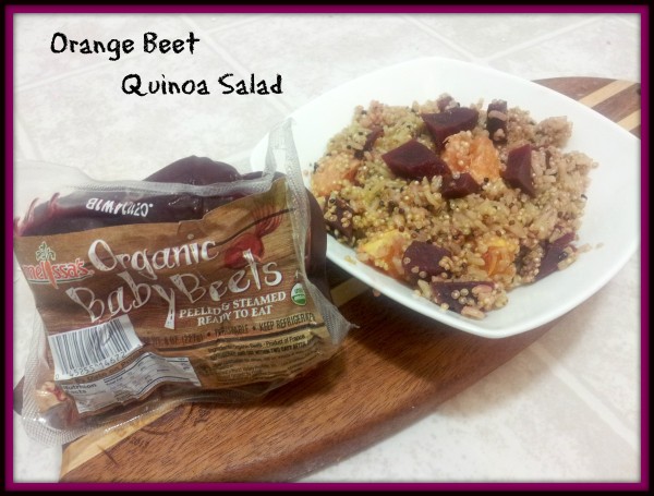 orange beet quinoa salad
