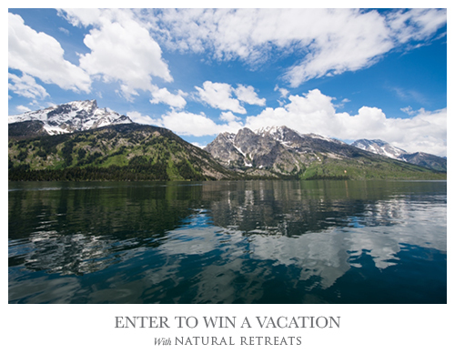 Win A Vacation With Natural Retreats